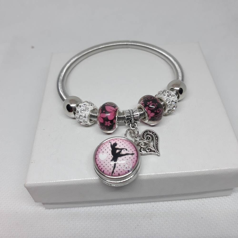 Ballerina Charm Bracelet